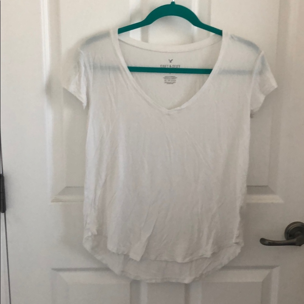 White American Eagle Outfitters shirt